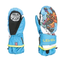 LEVEL ANIMAL MITT Light Blue | Детски Ски / Сноуборд ръкавици
