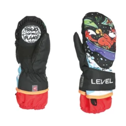LEVEL ANIMAL MITT Pk Black | Детски Ски / Сноуборд ръкавици