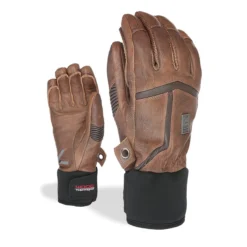 LEVEL OFF PISTE LEATHER Brown | Ски / Сноуборд ръкавици