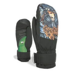 LEVEL SPACE MITT Ninja Black | Ски / Сноуборд ръкавици