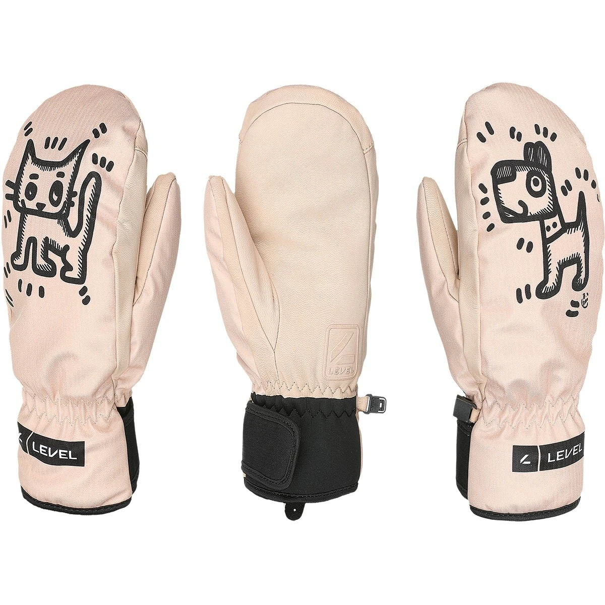 LEVEL VERTIGO PRO MITT Creme | Ски / Сноуборд ръкавици 4 LEVEL VERTIGO PRO MITT Creme | Ски / Сноуборд ръкавици - Image 2