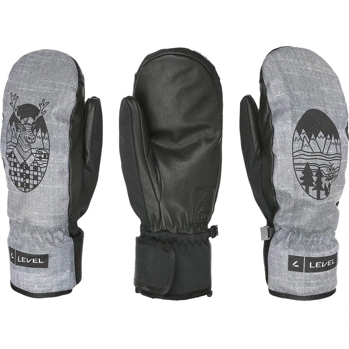 LEVEL VERTIGO PRO MITT Dark | Ски / Сноуборд ръкавици 3 LEVEL VERTIGO PRO MITT Dark | Ски / Сноуборд ръкавици - Image 2