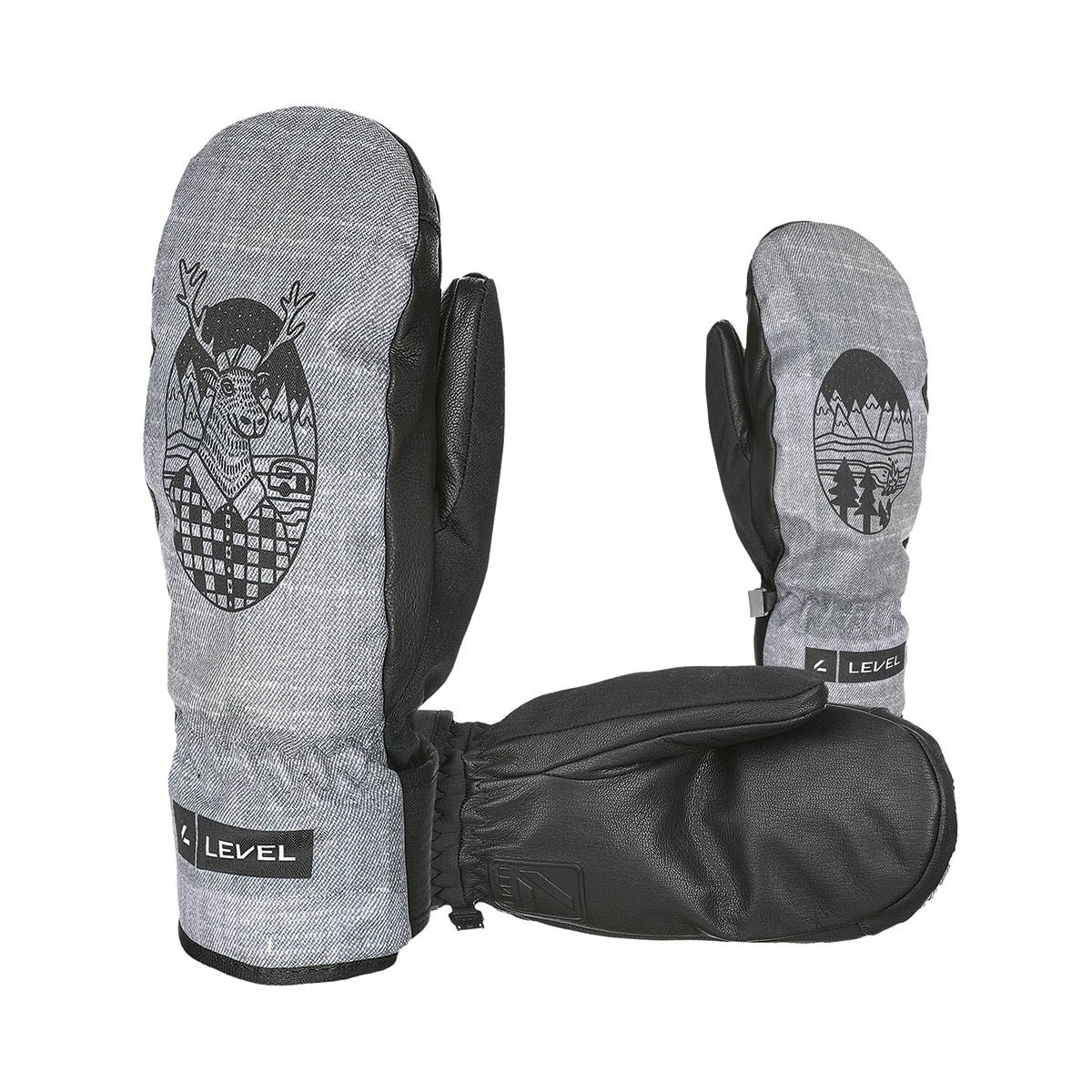 LEVEL VERTIGO PRO MITT Dark | Ски / Сноуборд ръкавици 2 LEVEL VERTIGO PRO MITT Dark | Ски / Сноуборд ръкавици