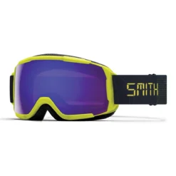 SMITH GROM Neon Yellow Digital | S2 CHROMAPOP Everyday Violet Mirror | ски & сноуборд маска