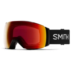 SMITH IO MAG XL Black | S3 CHROMAPOP Sun Red Mirror | ски & сноуборд маска