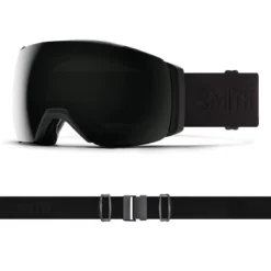 SMITH IO MAG XL Blackout | S3 CHROMAPOP Sun Black Mirror | ски & сноуборд маска