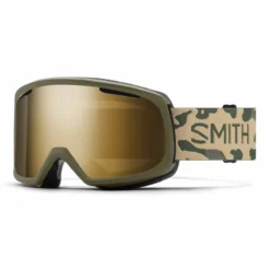 SMITH RIOT Alder Floral Camo | S3 CHROMAPOP Sun Gold Mirror | ски & сноуборд маска