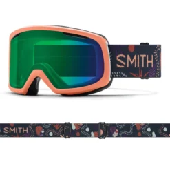 SMITH RIOT Salmon Bedrock | S2 CHROMAPOP Everyday Green Mirror