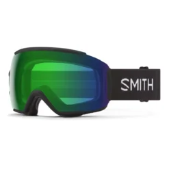SMITH SEQUENCE OTG Black | S2 CHROMAPOP Everyday Green Mirror | ски & сноуборд маска