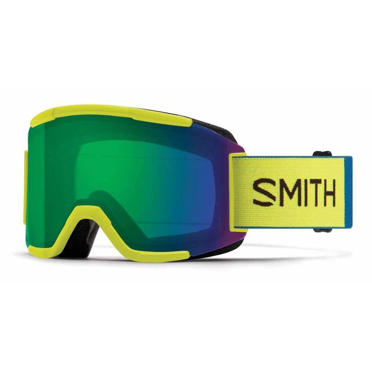 SMITH SQUAD Neon Yellow | S2 CHROMAPOP Everyday Green Mirror | ски & сноуборд маска 3 SMITH SQUAD Neon Yellow | S2 CHROMAPOP Everyday Green Mirror | ски & сноуборд маска